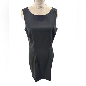 AB Studio women’s black dress, sleeveless, size 12, above the knee length